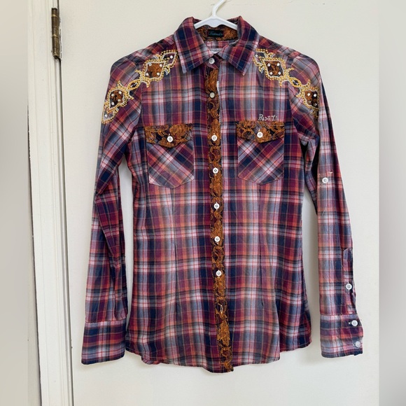 Roar button down western shirt. - Picture 5 of 5